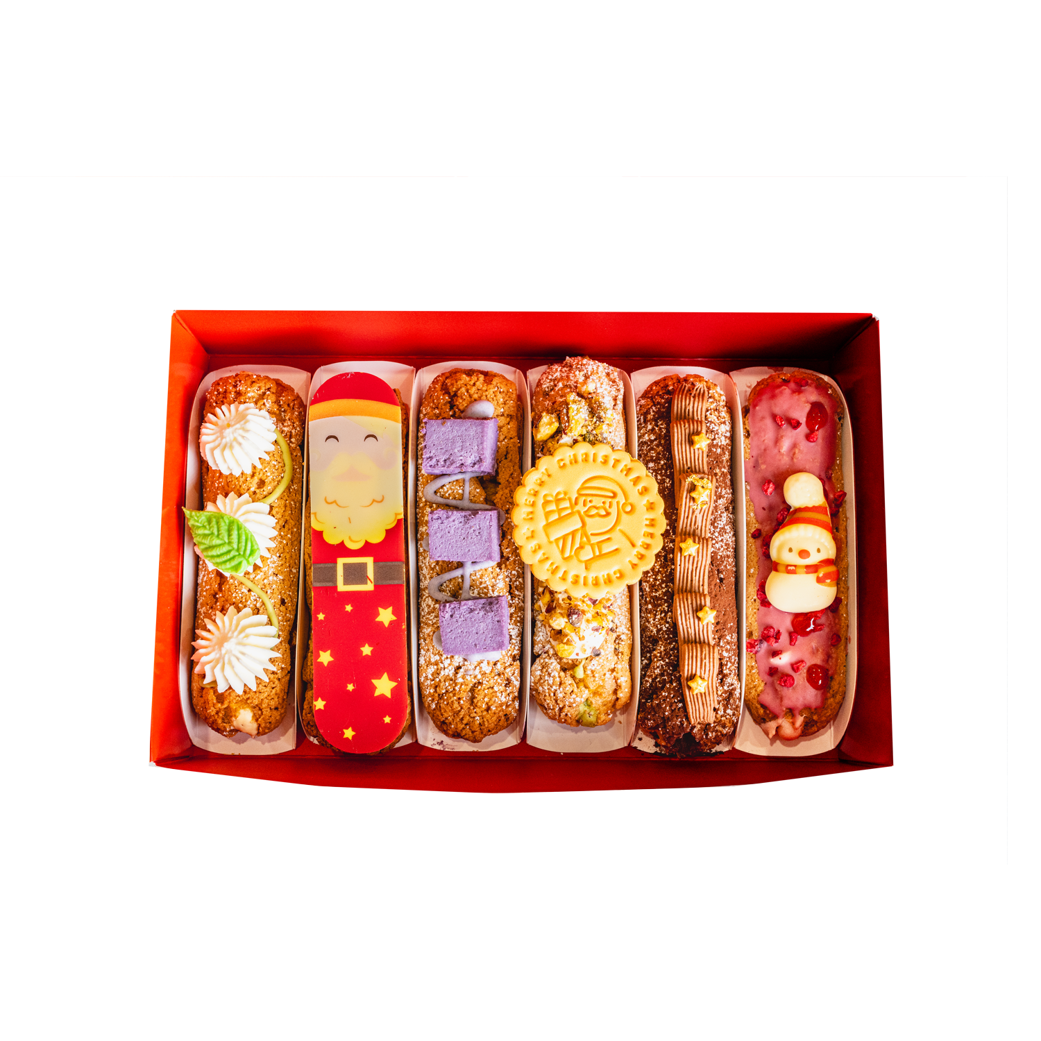 Kanae Cafe Christmas Choux Box of 6